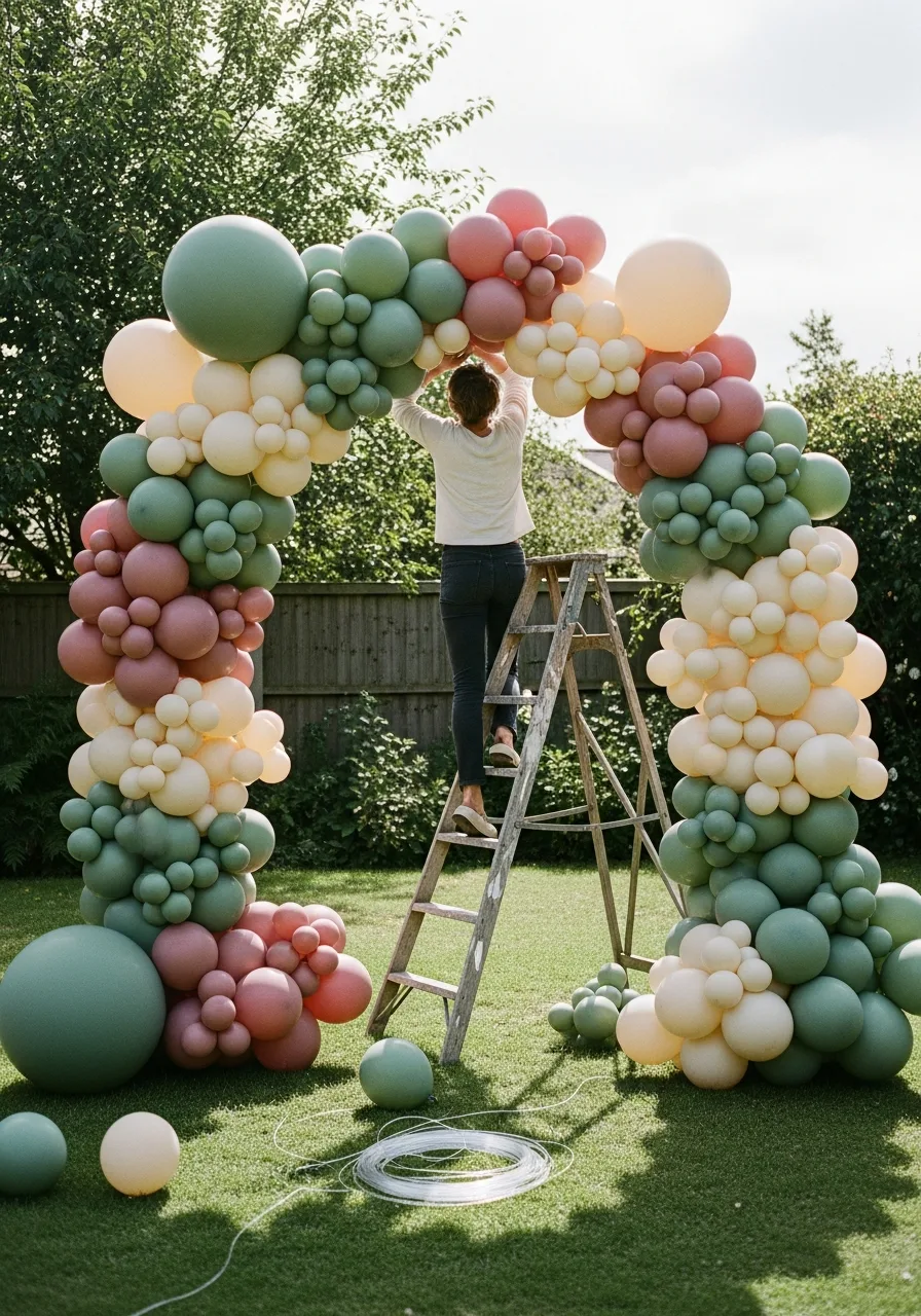 26. Balloon Arch Entryway