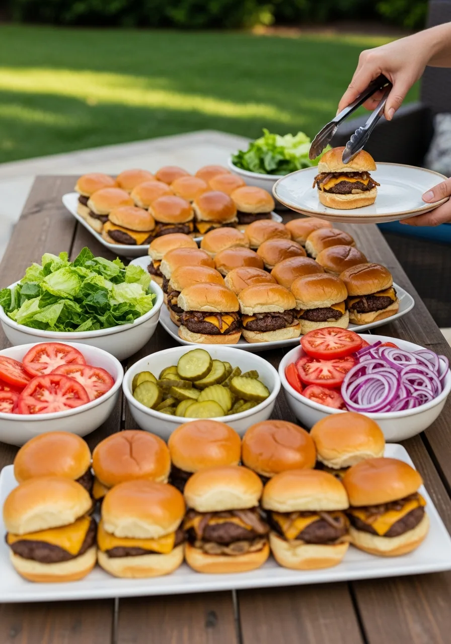 29. Burger Slider Bar