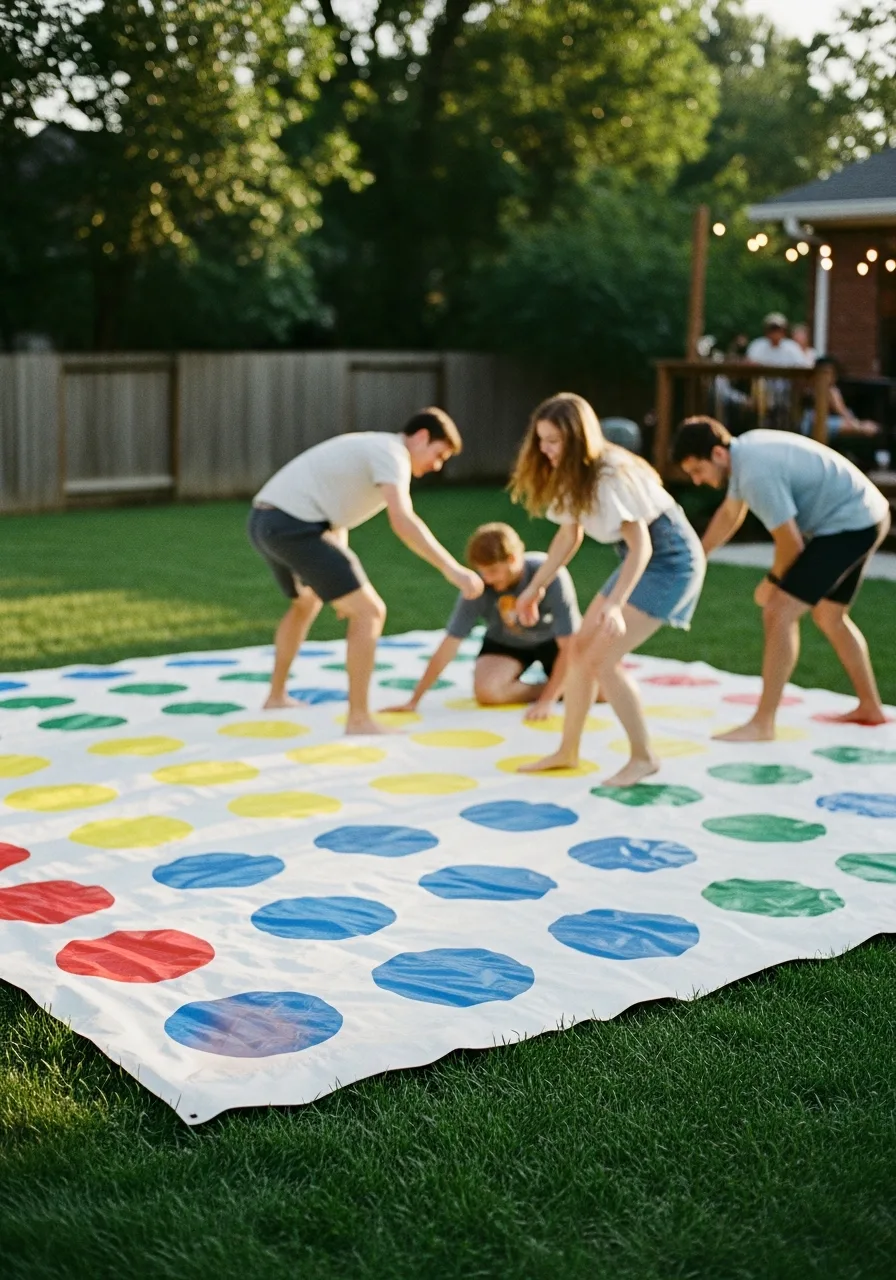 32. Giant Lawn Twister