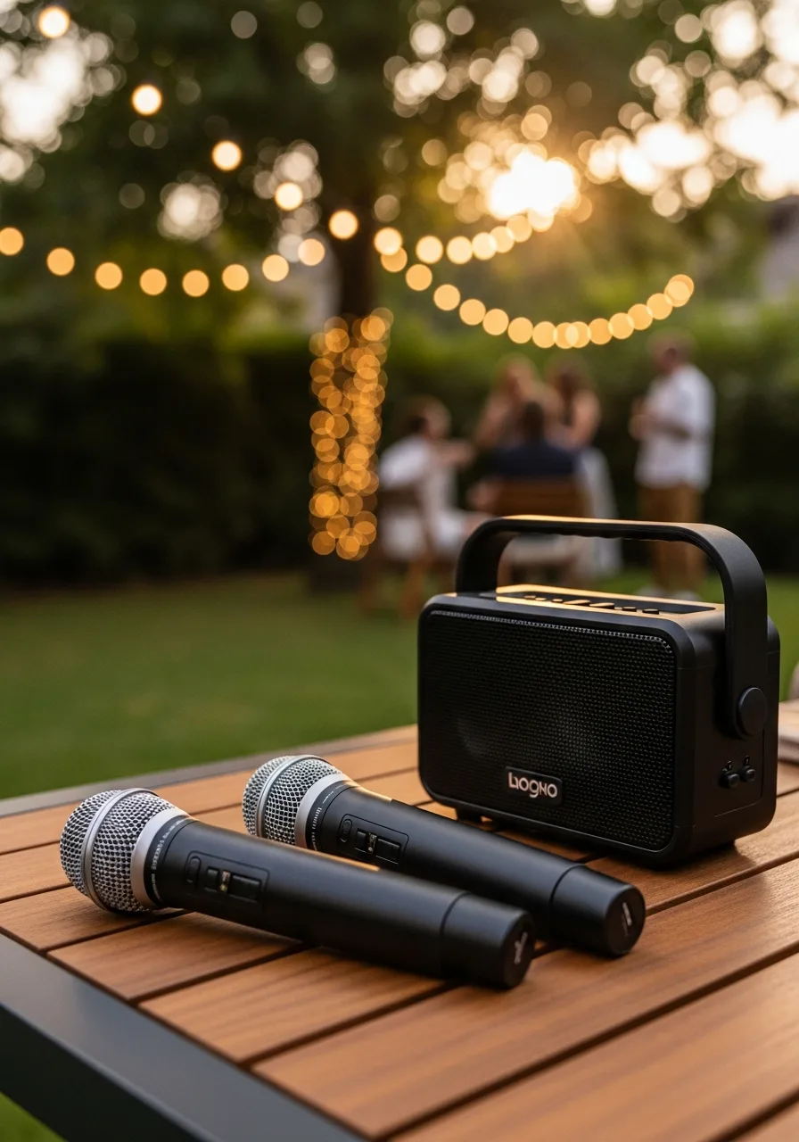 43. Wireless Backyard Karaoke Rig