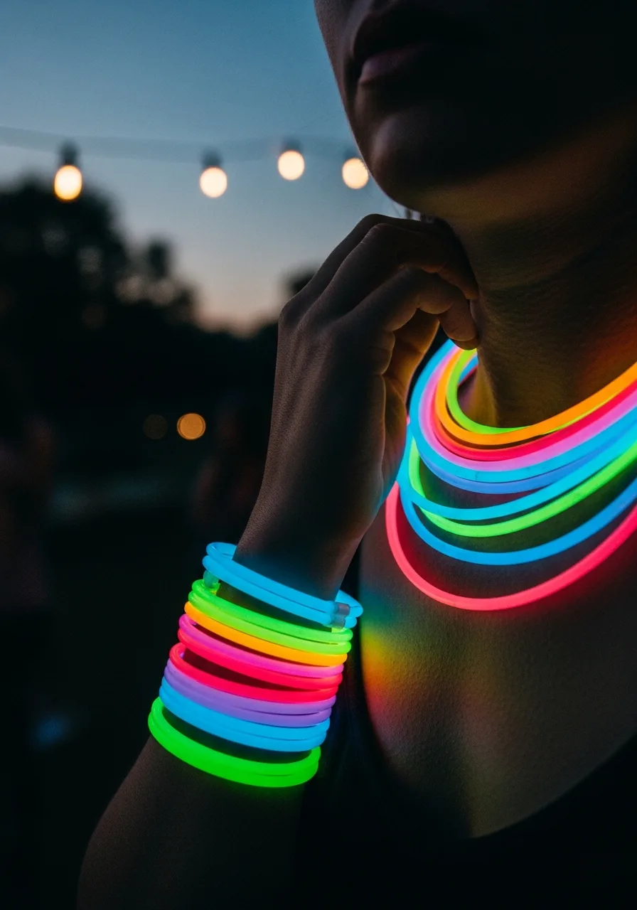 44. Glow Stick Jewelry
