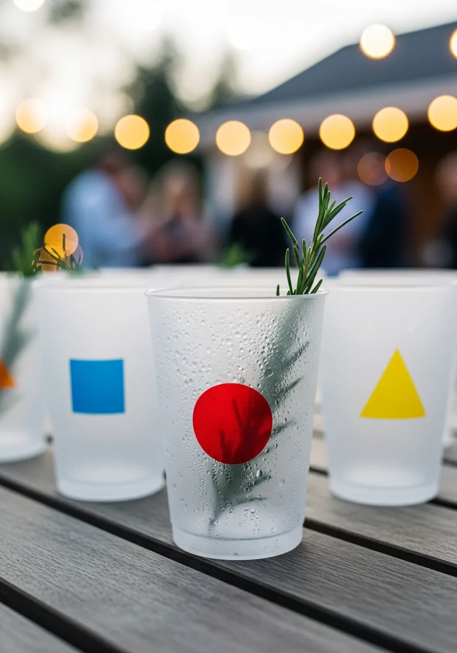 45. Personalized Party Cups