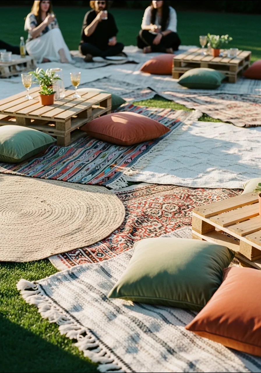 48. Outdoor Rug Lounge