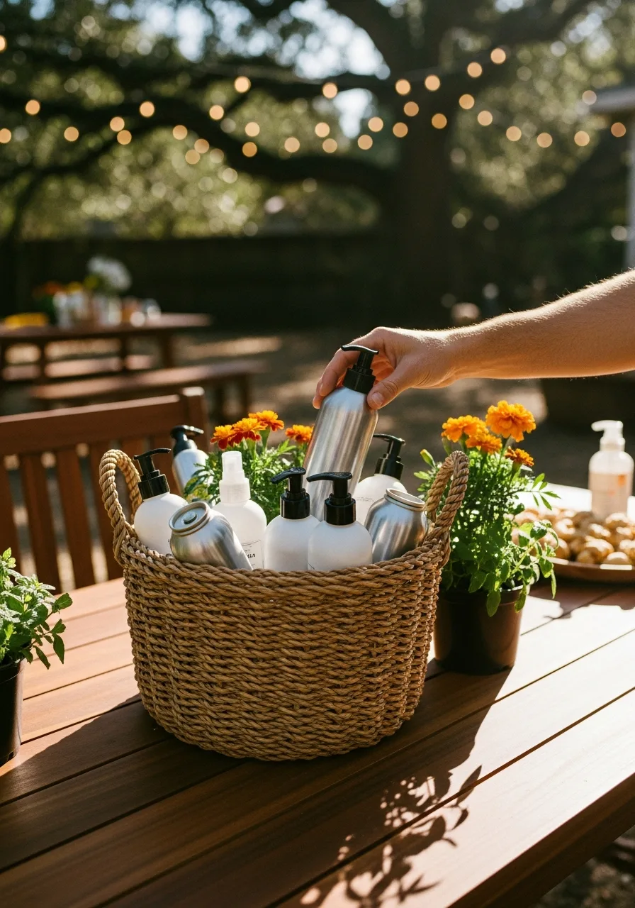 8. Bug Spray Basket