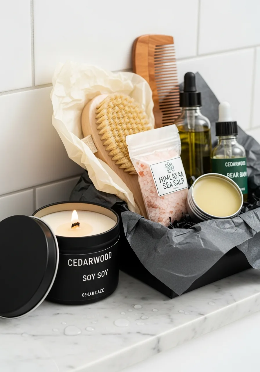 29. Cedarwood Spa Box