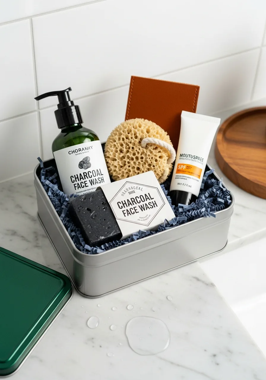 31. Charcoal Skin Detox Tin
