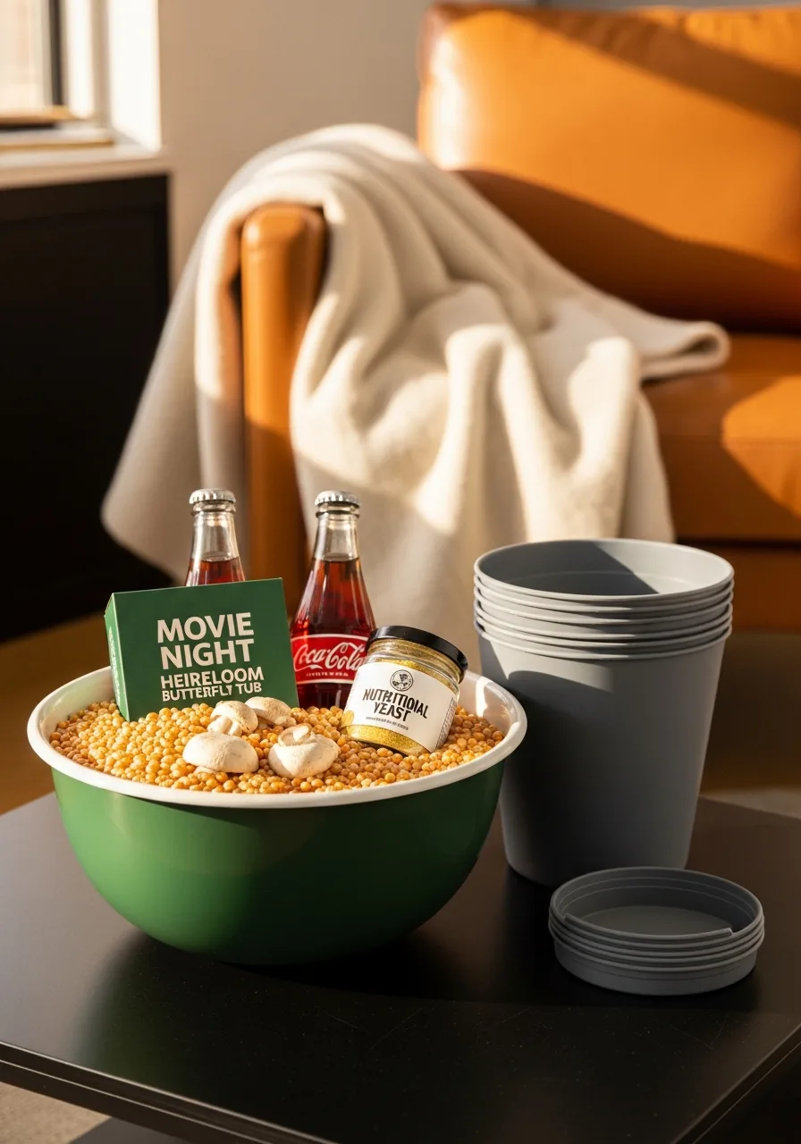 38. Movie Night Popcorn Tub