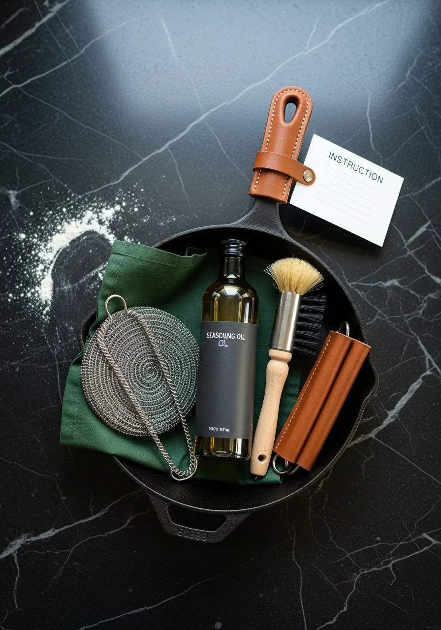 6. Cast Iron Care Kit