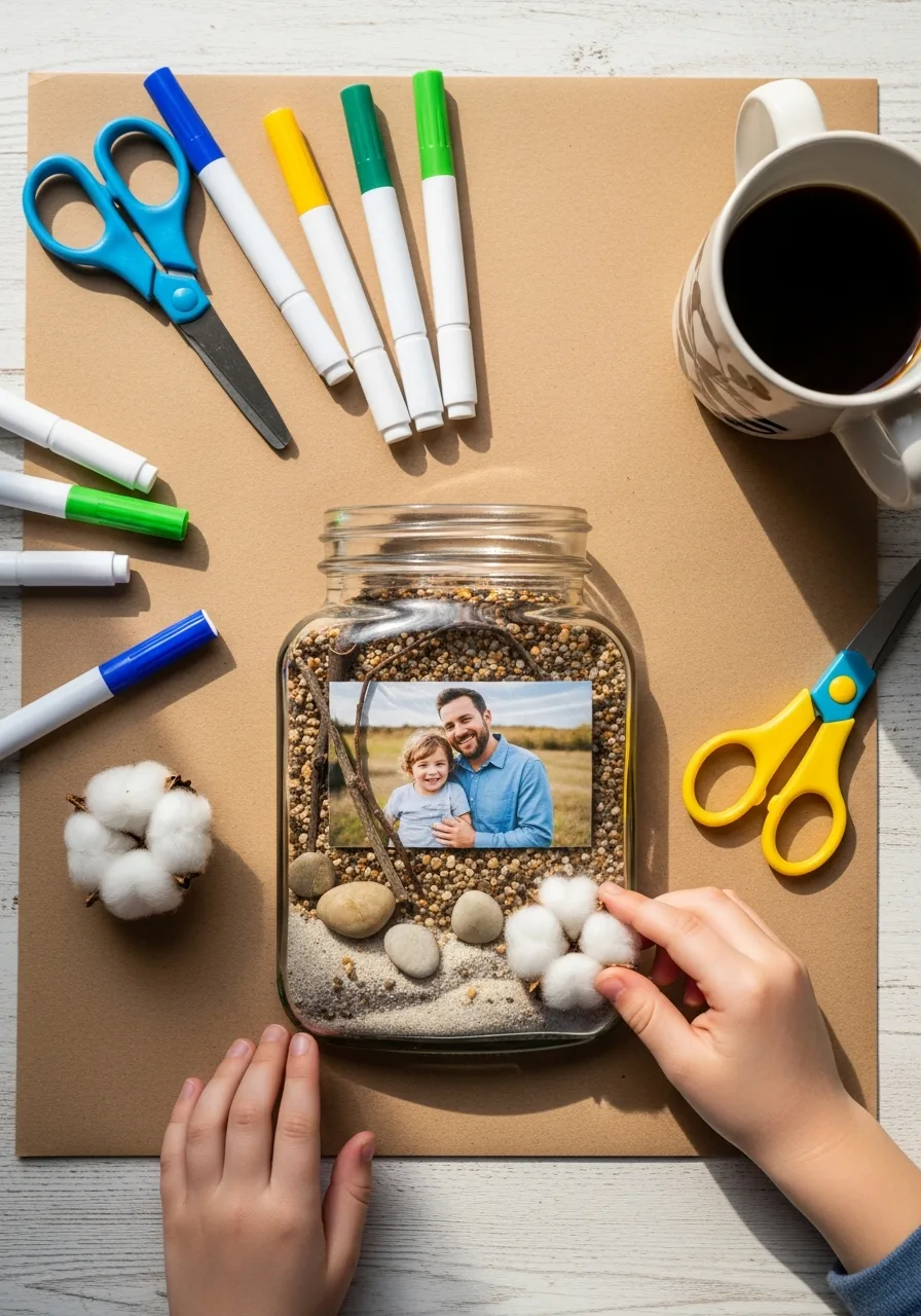 11. Shadow Box Memory Jar