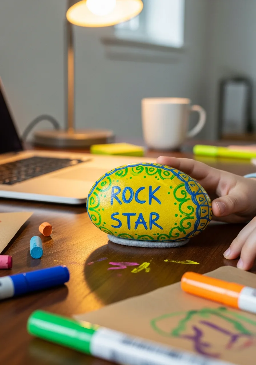 17. Rock Star Paperweight