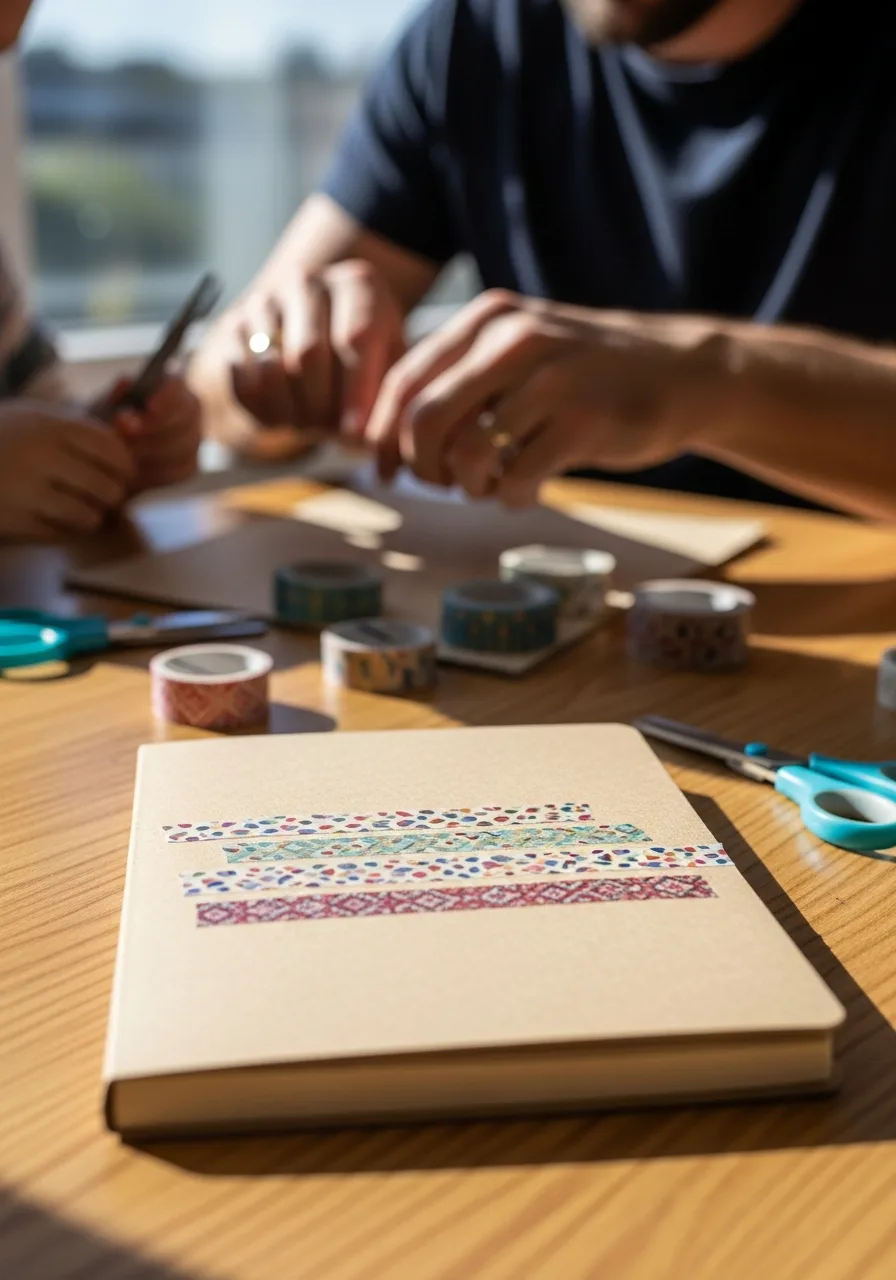 23. Washi Tape Notebook