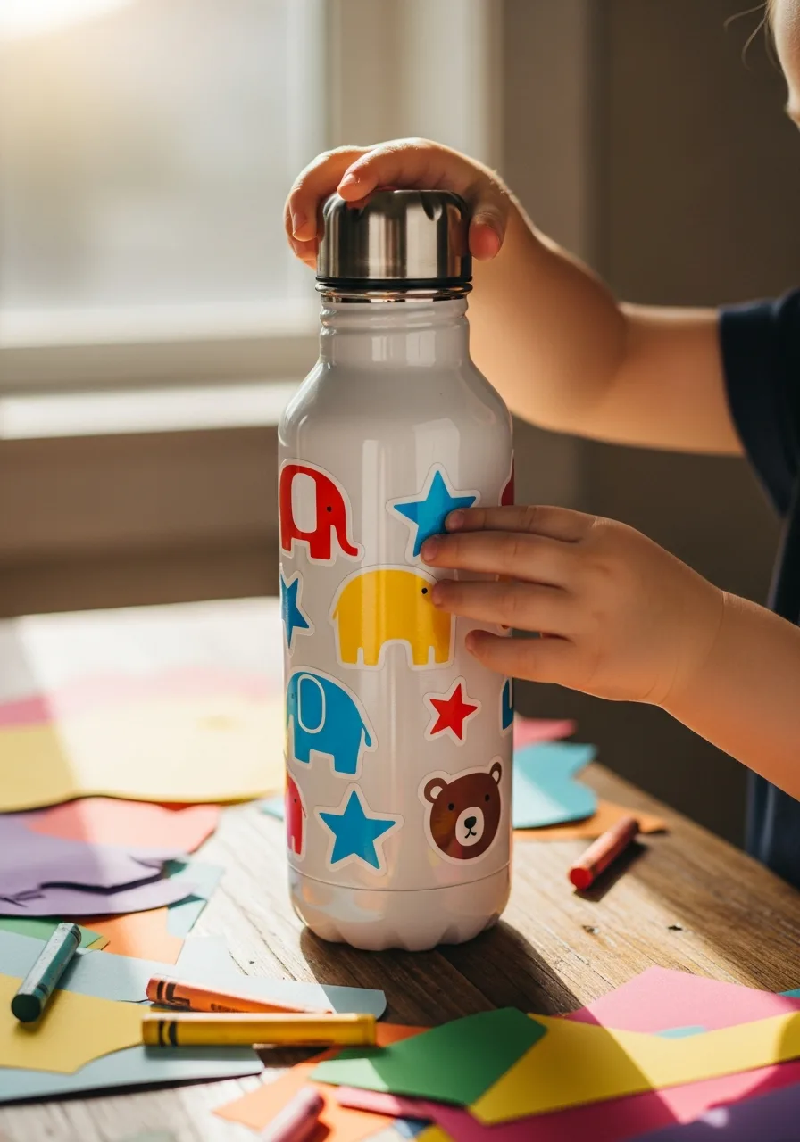 29. Sticker Water Bottle