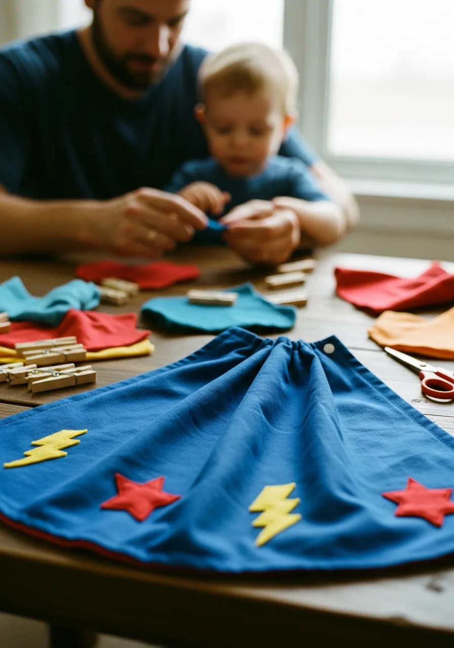 40. Superhero Fabric Cape