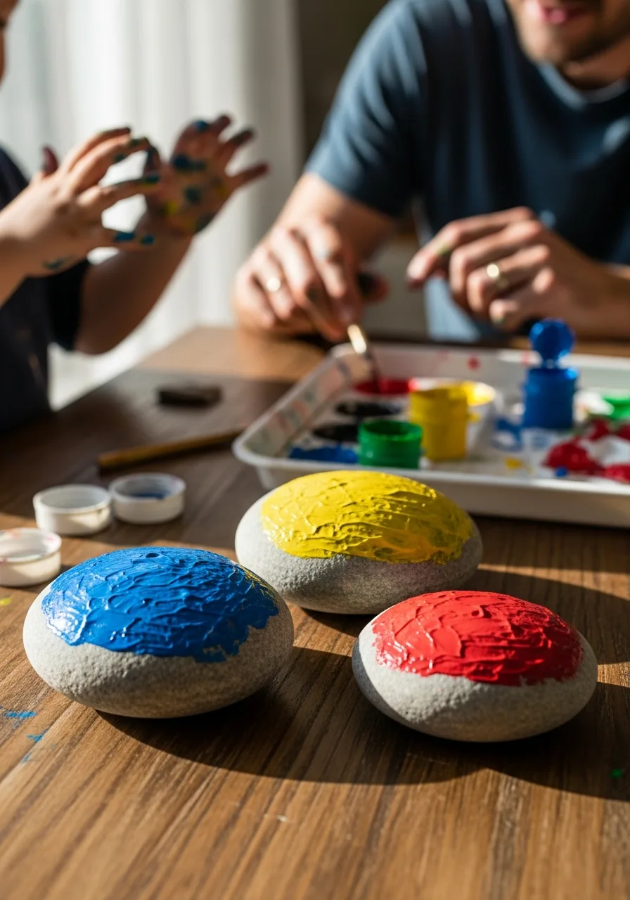 5. Stone Desk Paperweights