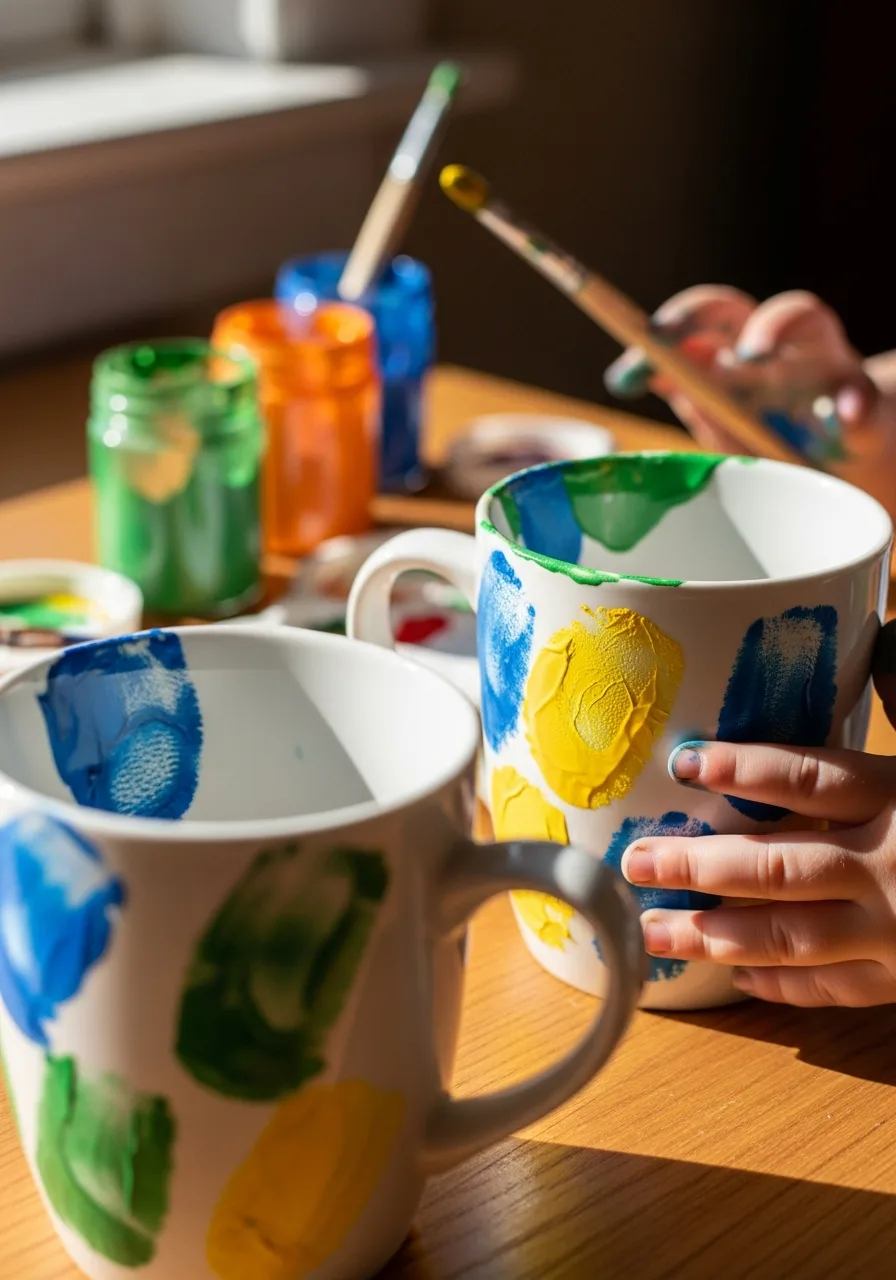 8. Fingerprint Coffee Mugs