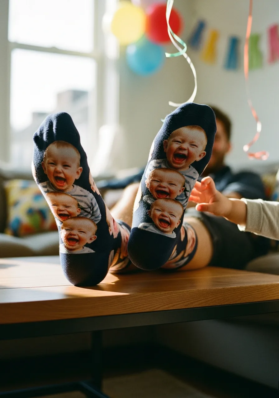 15. Funny Photo Socks