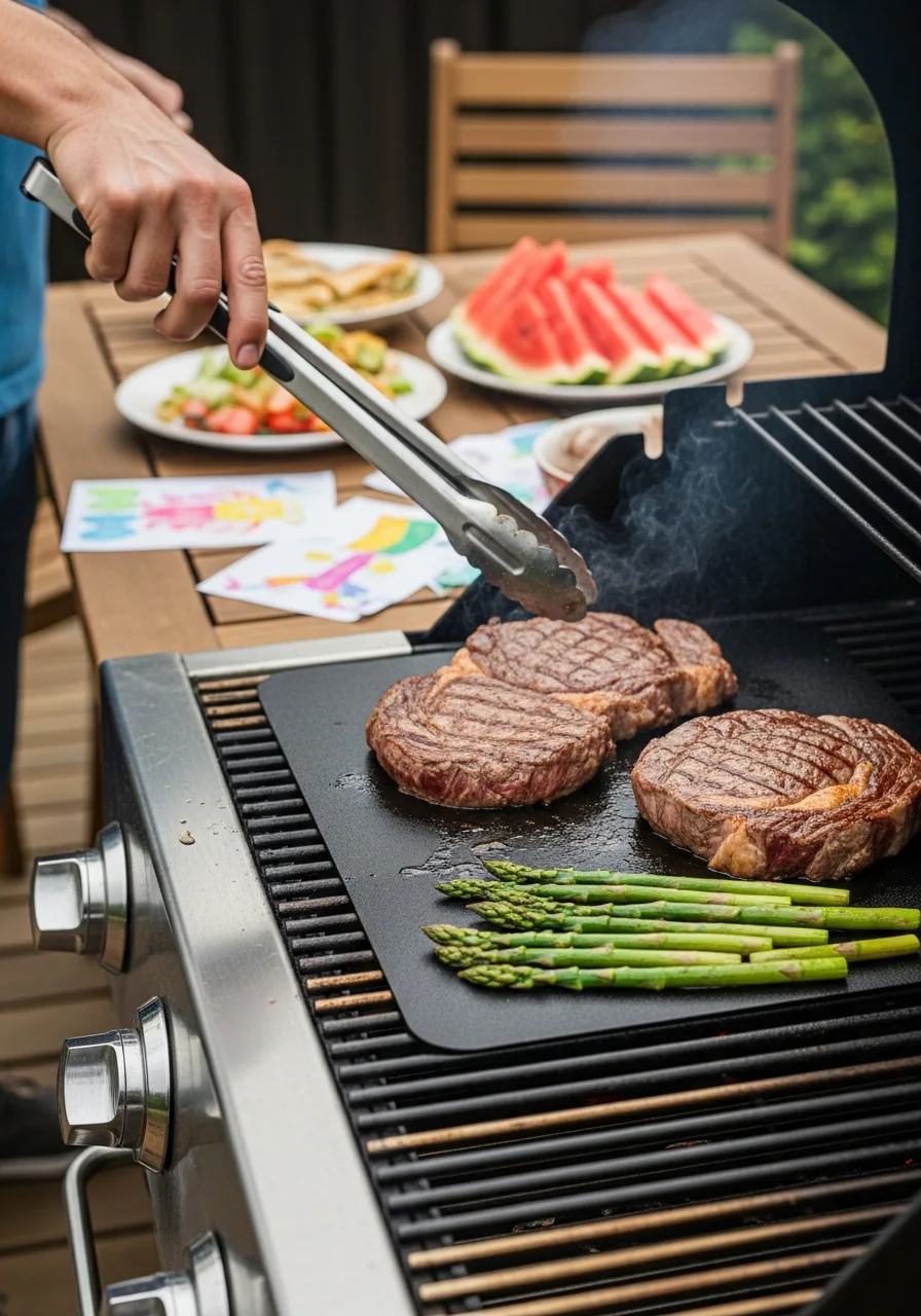 18. Non-Stick BBQ Grill Mat