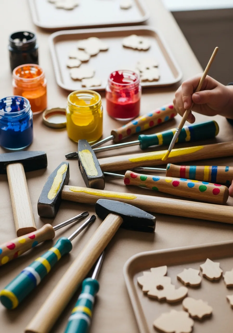 32. Custom Tool Decorating Station
