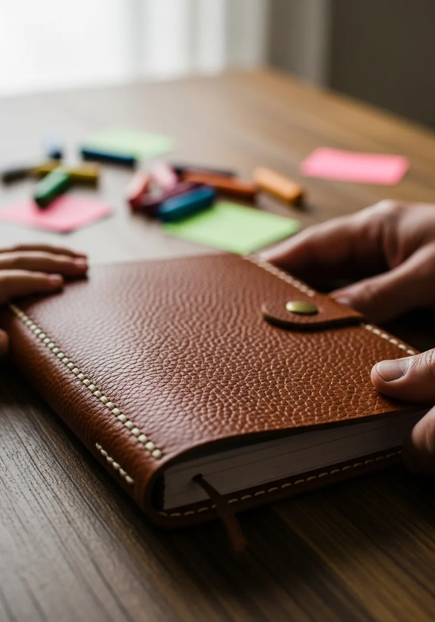 41. Leather Journal Cover
