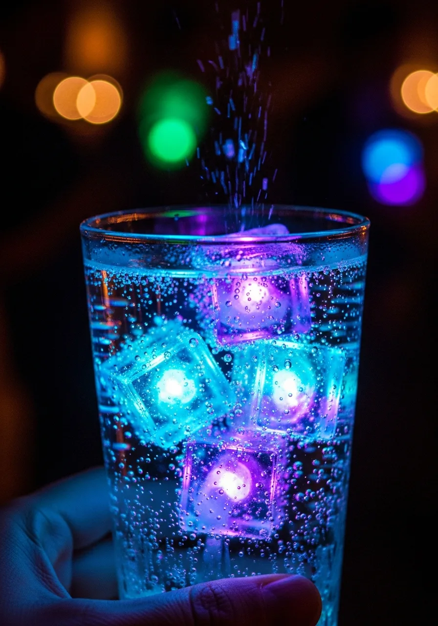 38. Submersible LED Ice Cubes