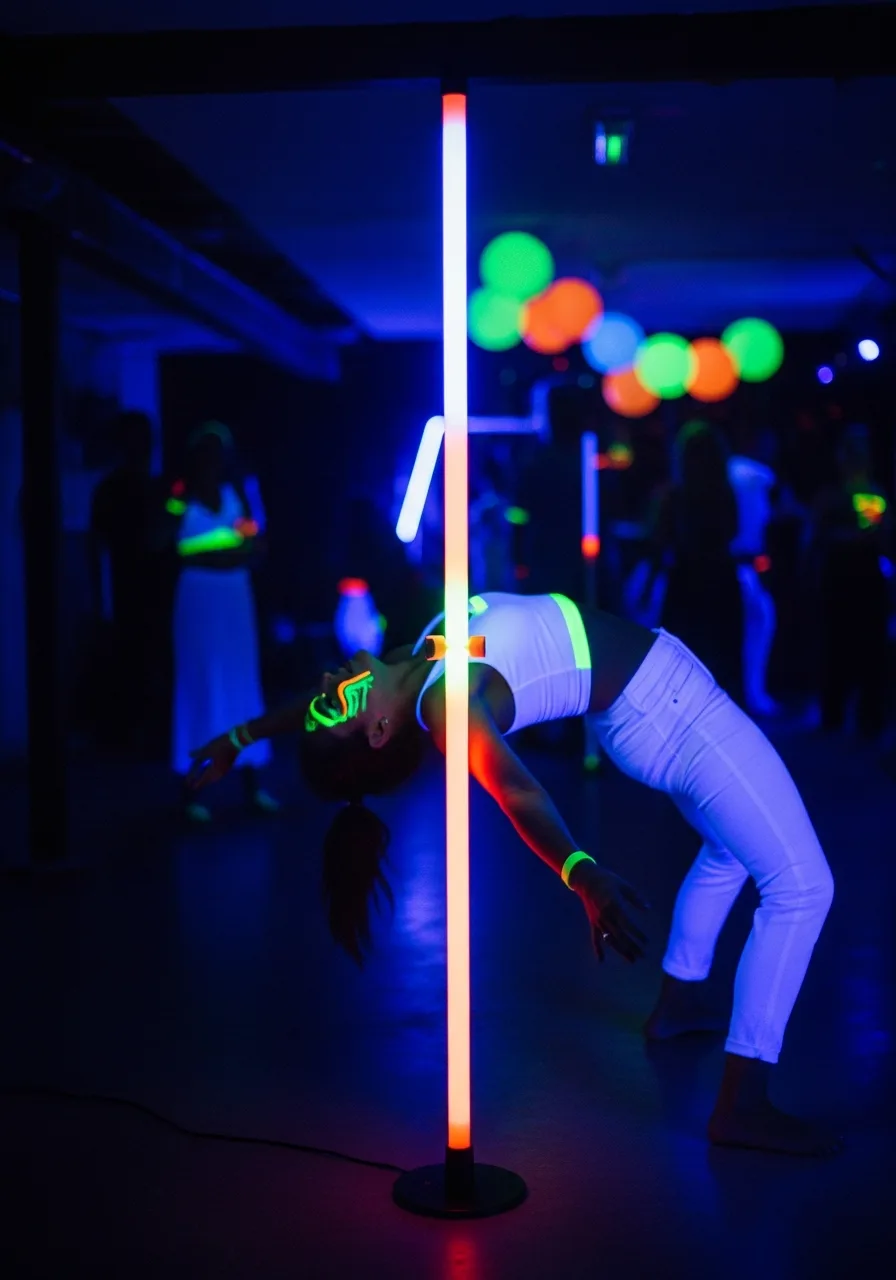 42. Glowing Limbo Pole