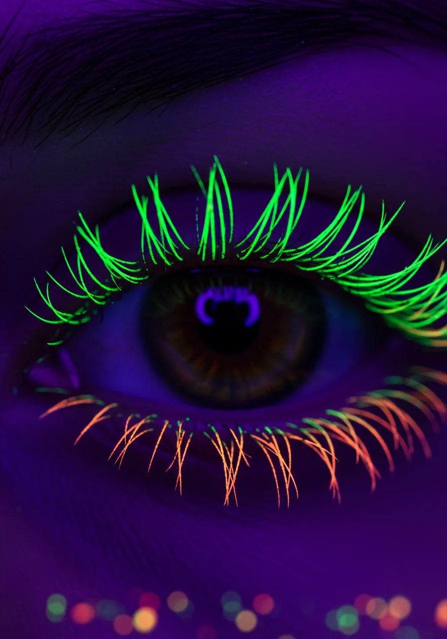 47. UV Reactive Mascara