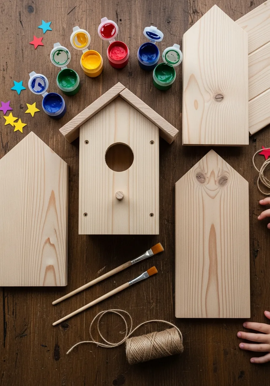 11. DIY Birdhouse Kit