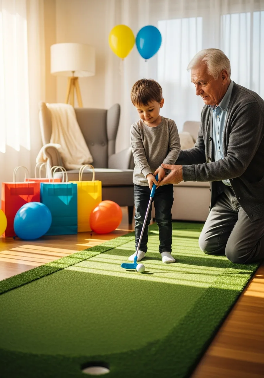 14. Indoor Putting Green