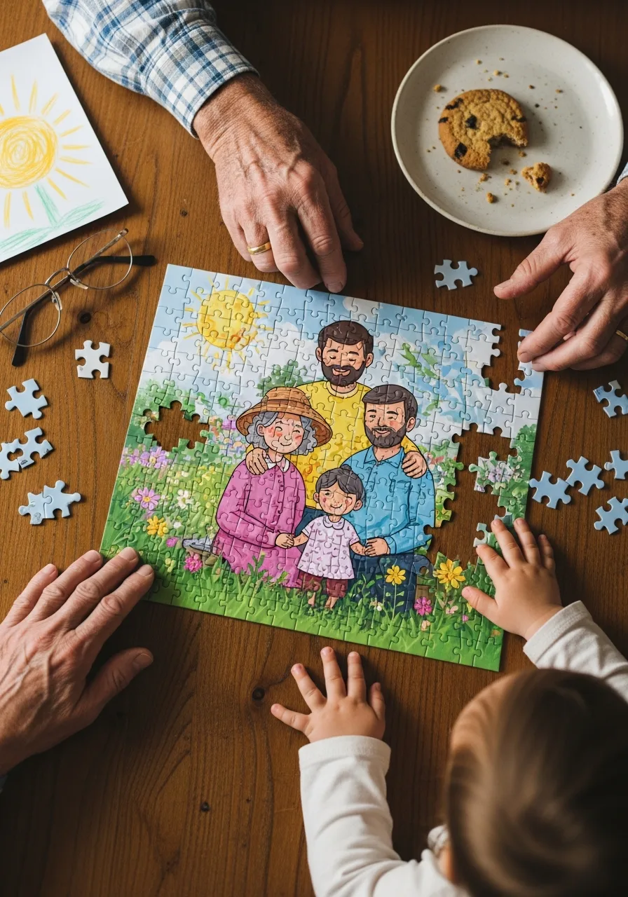 16. Custom Family Puzzle