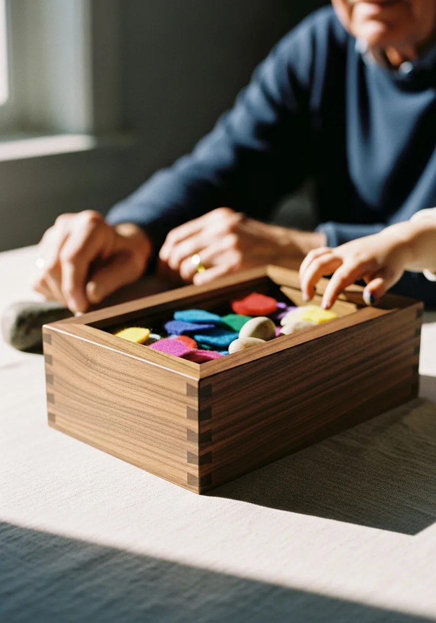 23. Wooden Memory Box