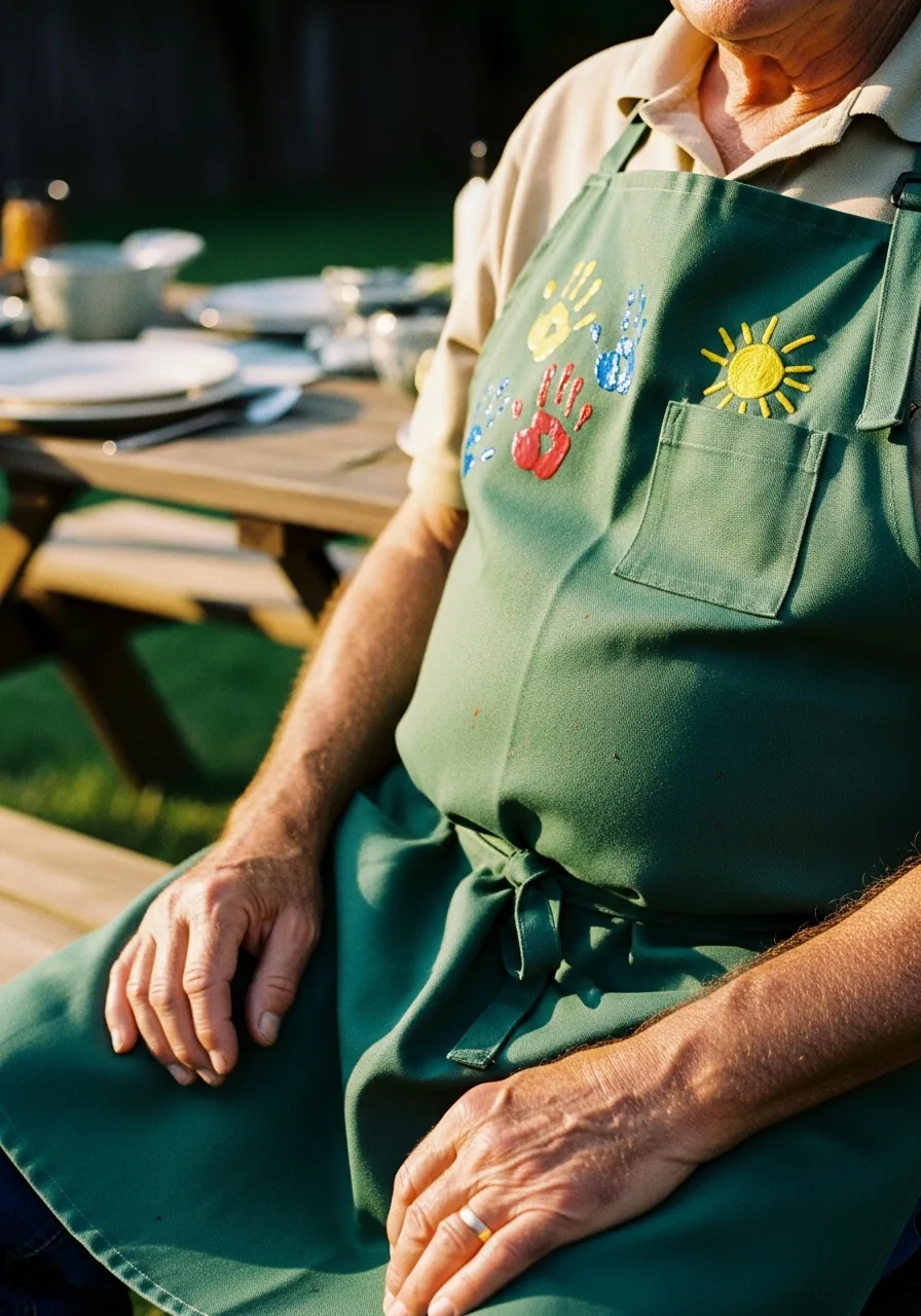 3. Personalized BBQ Apron