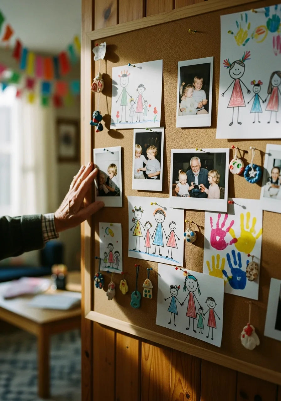 9. Grandpa's Brag Board