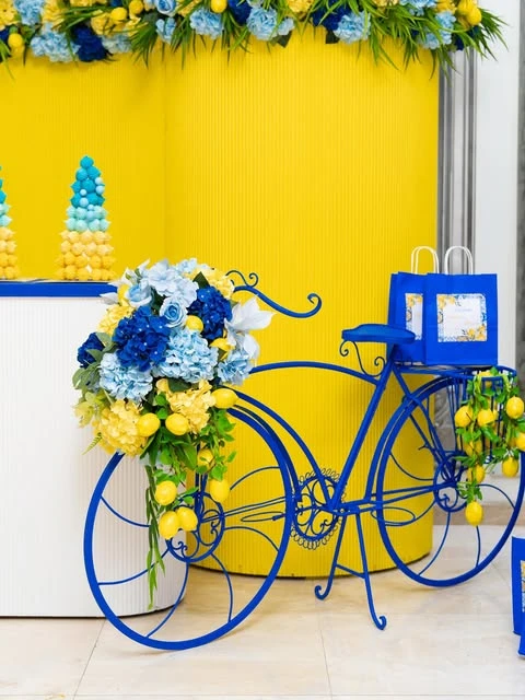 Garden Prop Station italian summer party theme ideas