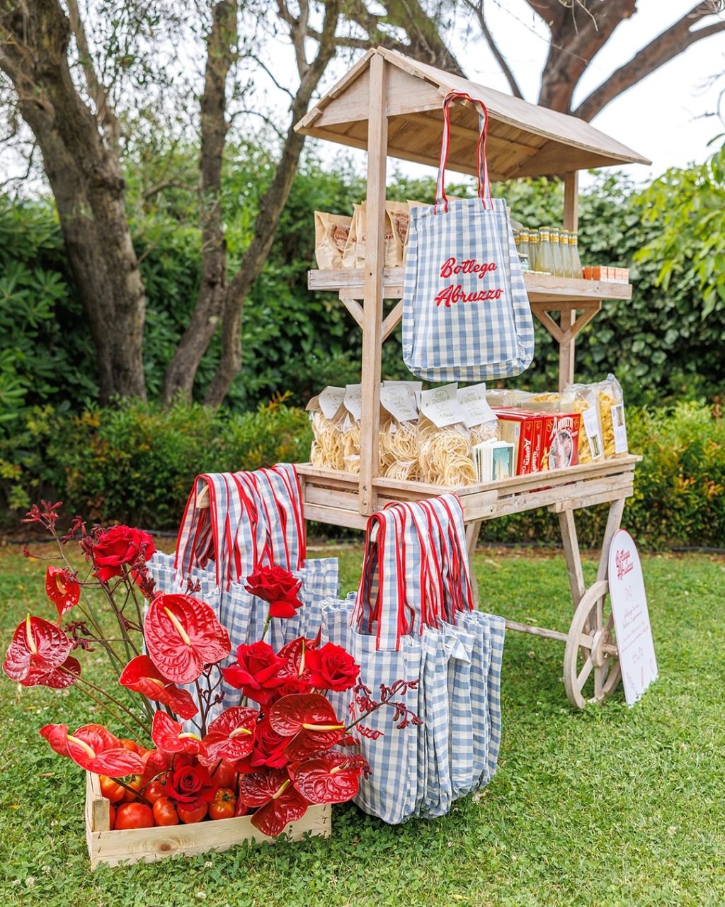 Italian Market Stand la dolce vita party ideas