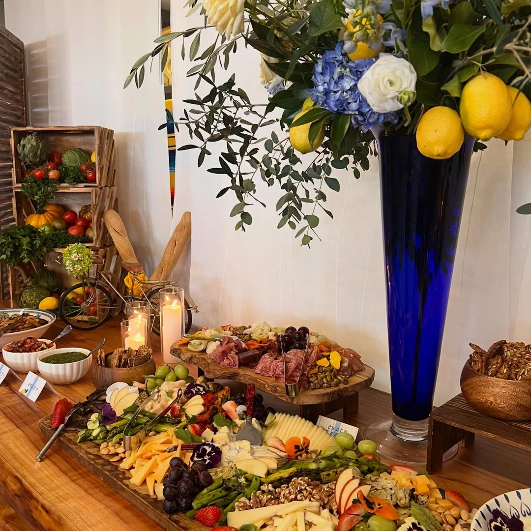 Abundant Grazing Table la dolce vita party ideas