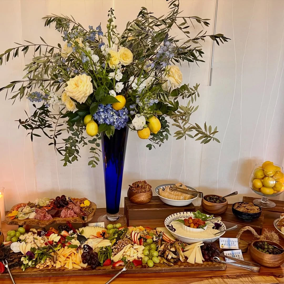 Abundant Grazing Table la dolce vita party ideas