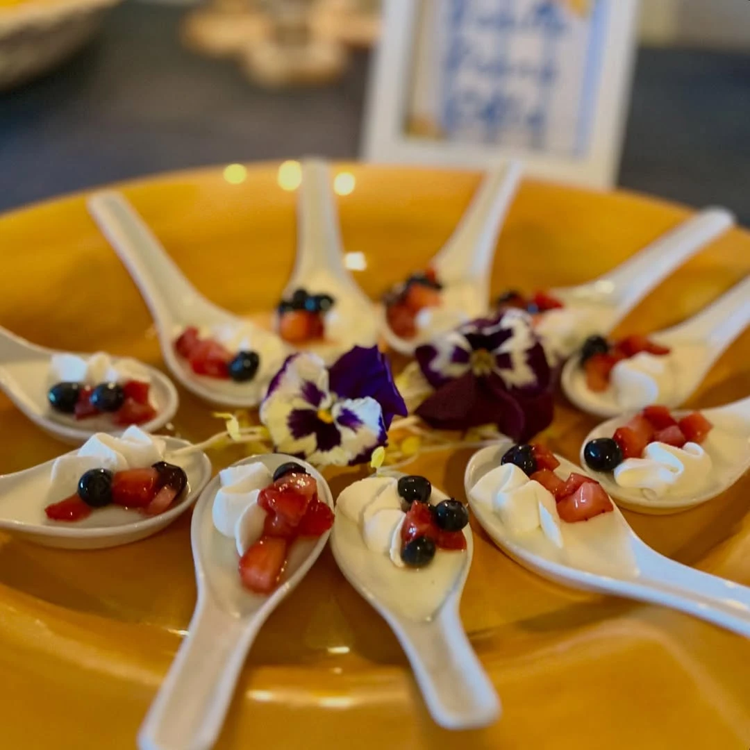 Individual Dessert Spoons la dolce vita party ideas
