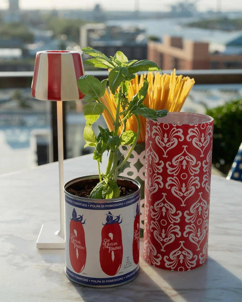 Upcycled Pantry Decor la dolce vita party ideas
