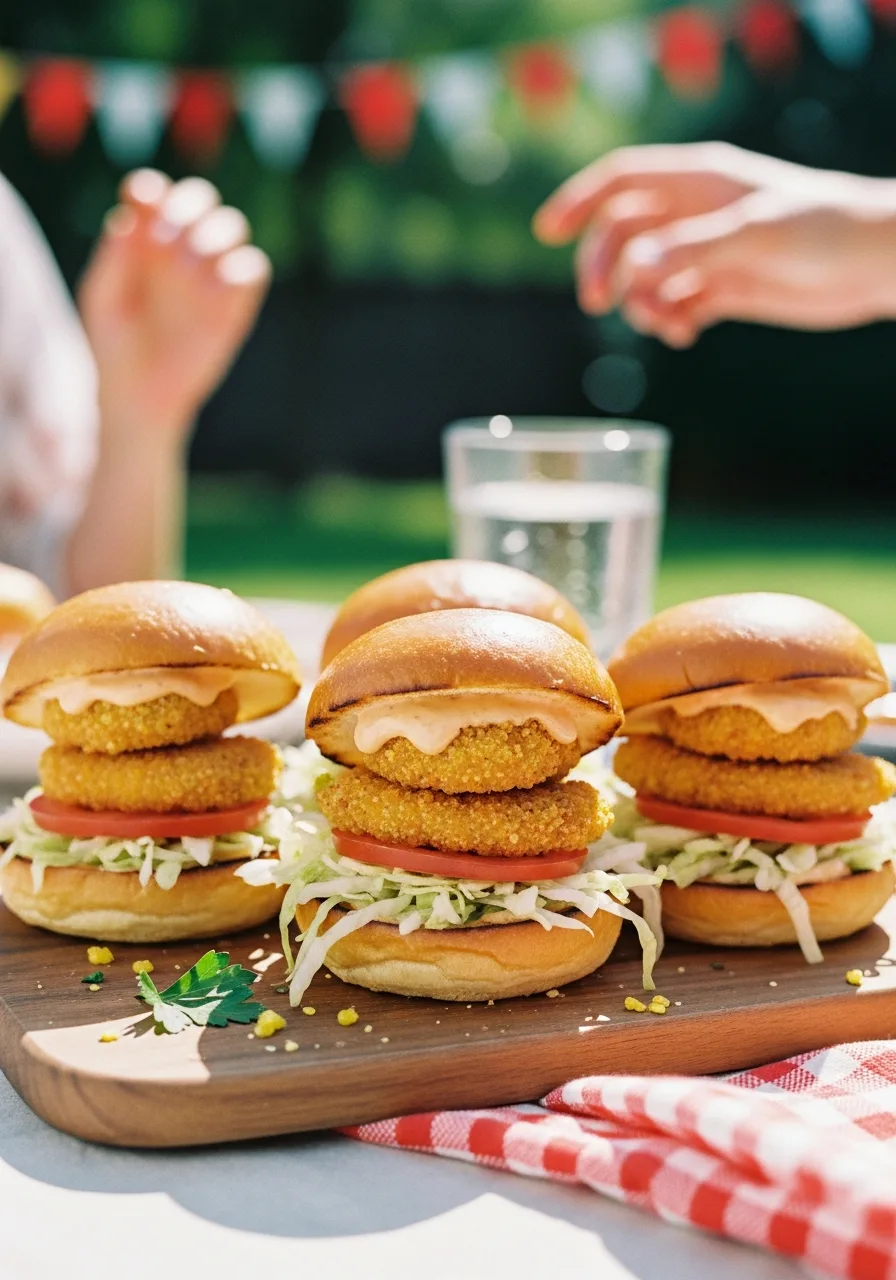 12. Shrimp Po' Boy Sliders