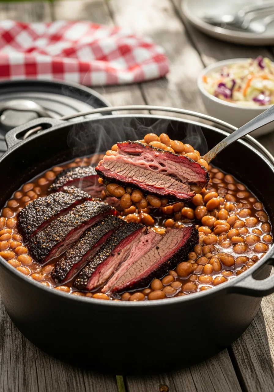 28. Baked Beans with Brisket