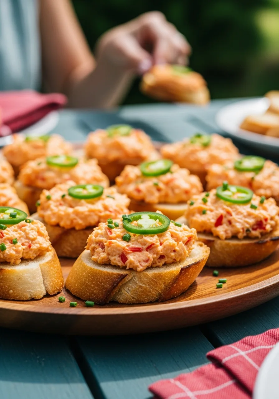 39. Pimento Cheese Crostini