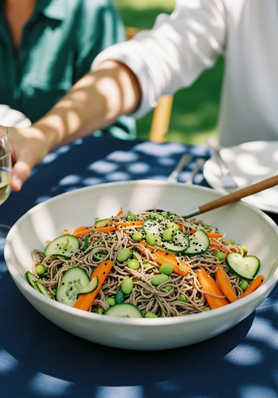 41. Cold Soba Noodle Salad