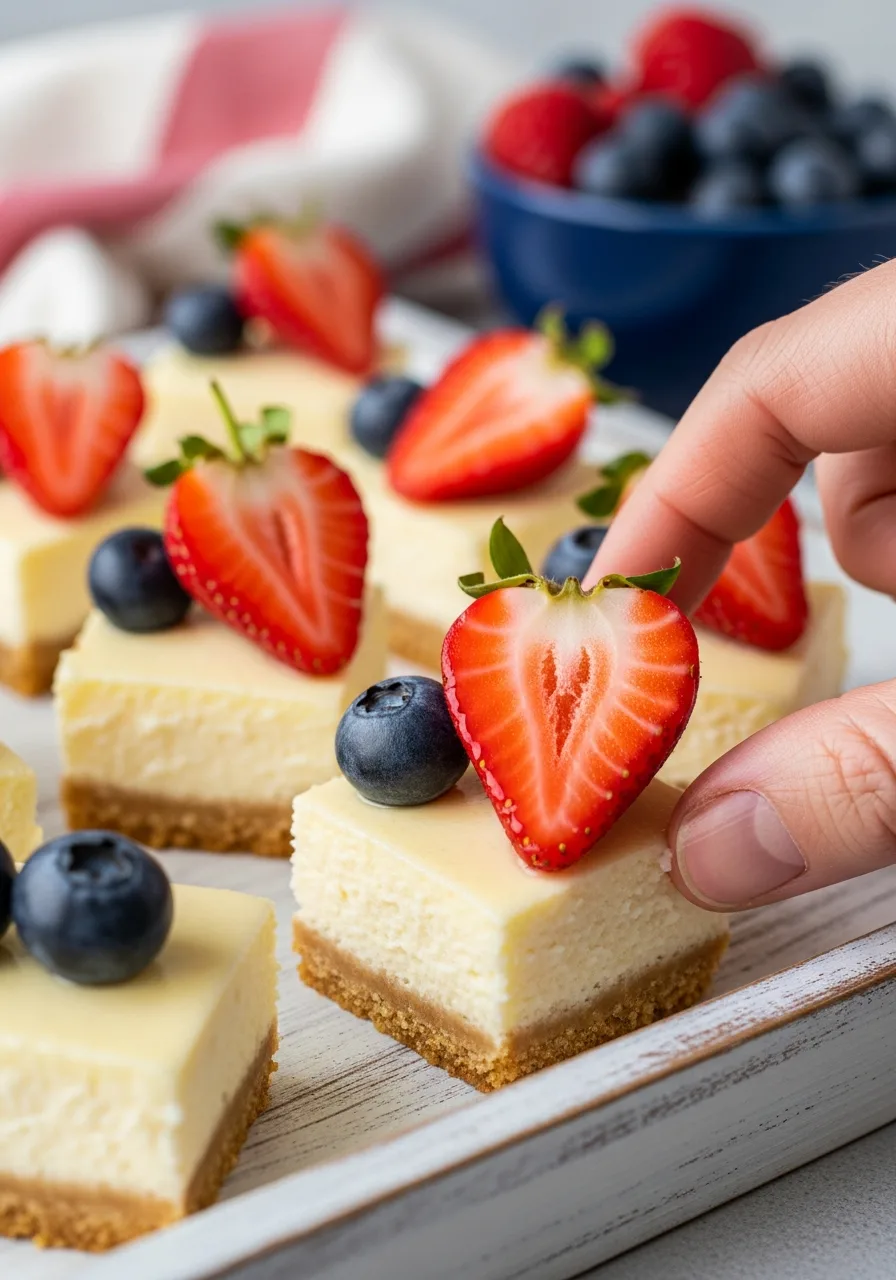 47. Cheesecake Berry Bites