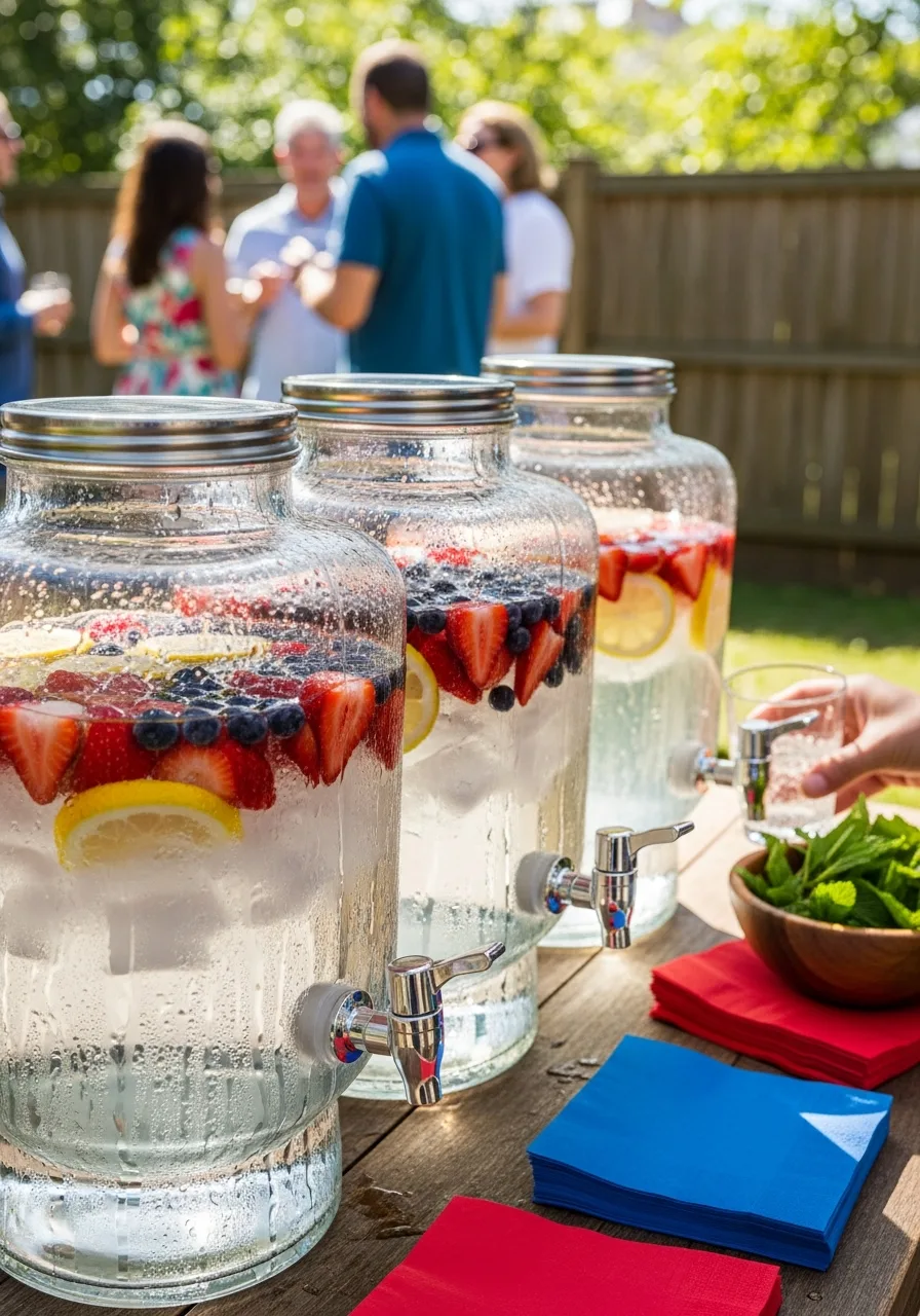 49. Infused Water Station