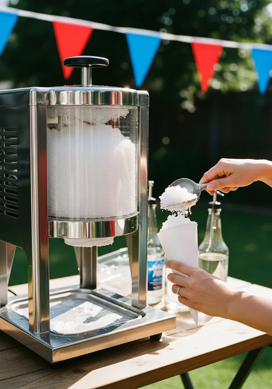 15. Snow Cone Machine
