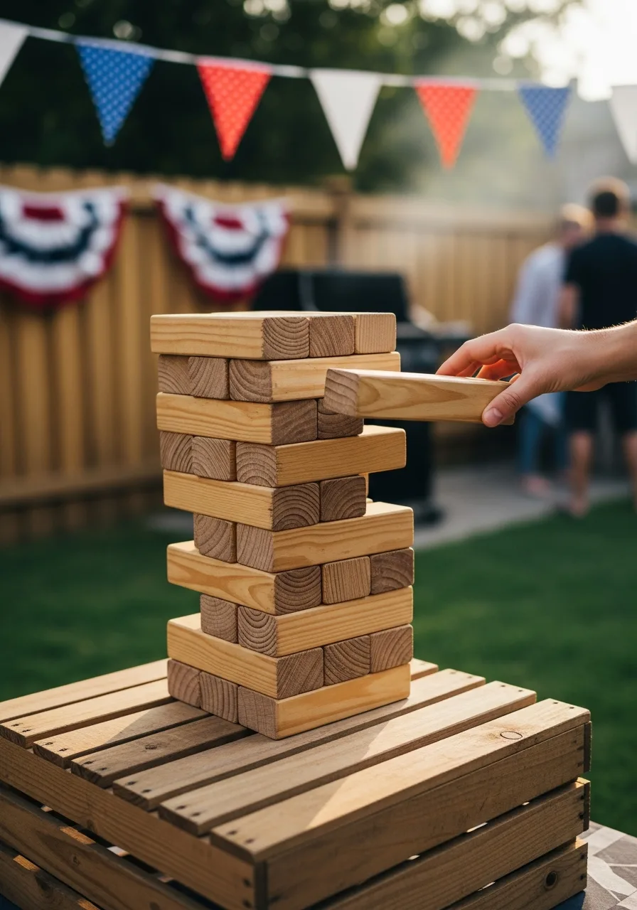 19. Giant Jenga Set