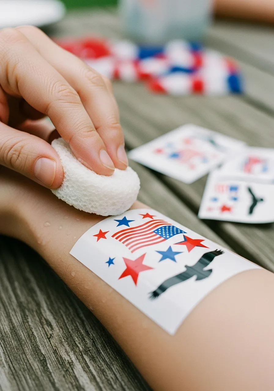 27. Patriotic Temporary Tattoos