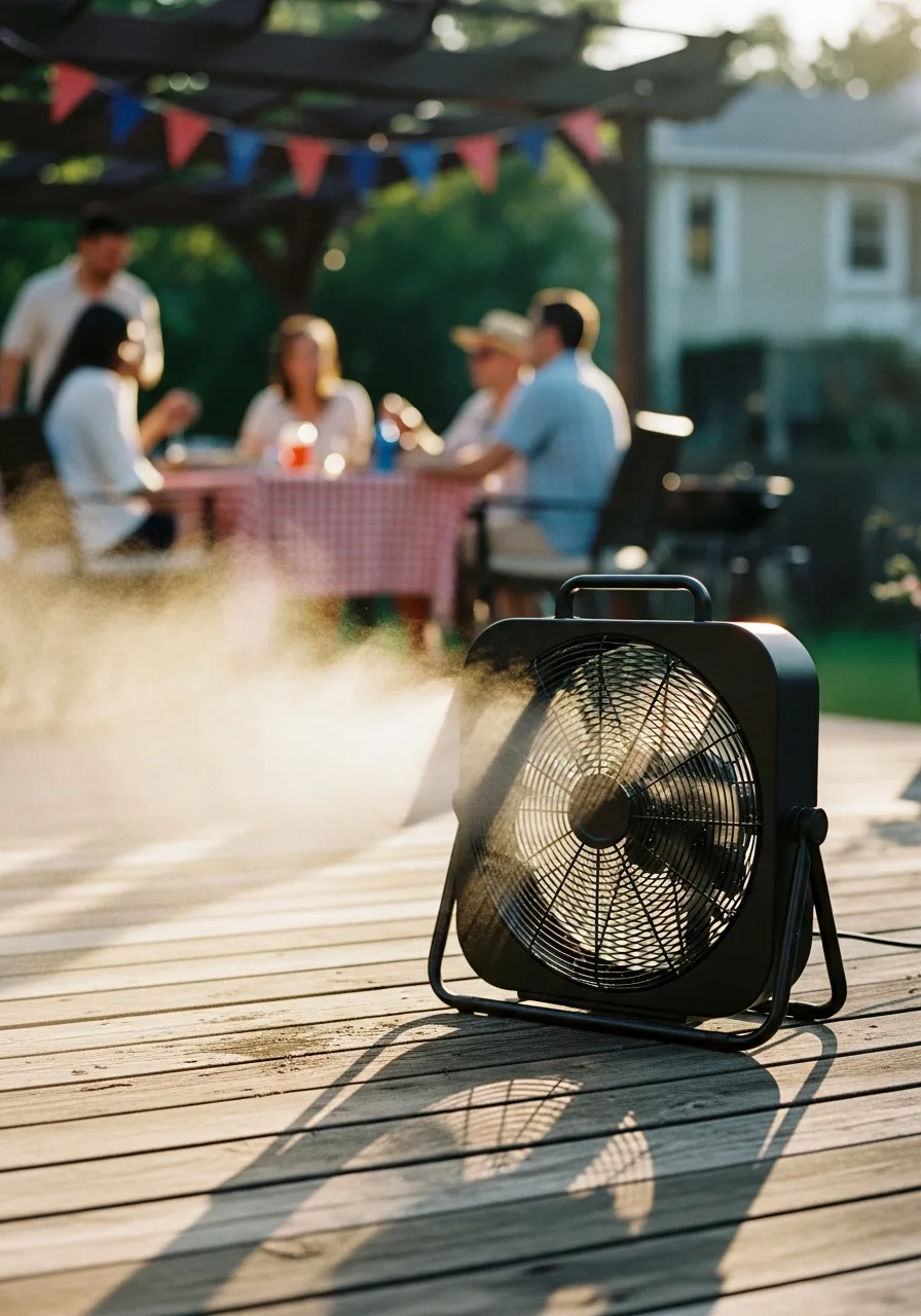 31. Outdoor Cooling Fans