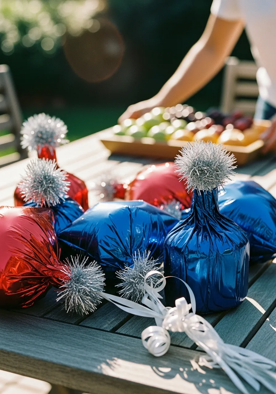 37. Patriotic Balloon Weights