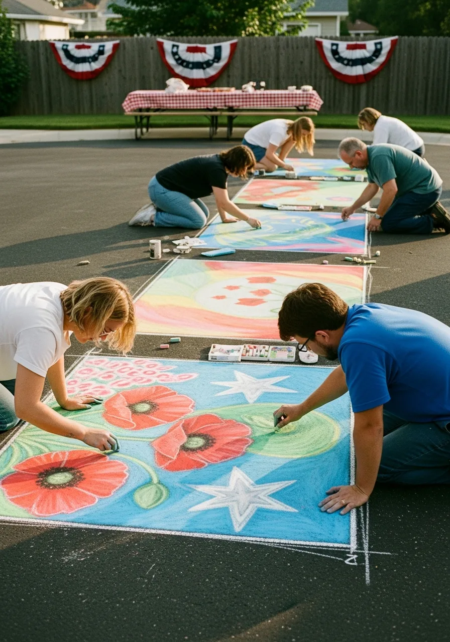 38. Chalk Art Contest